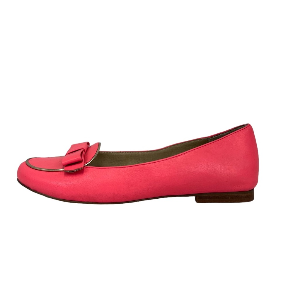 Kate Spade Pink Flats with Bow Accent